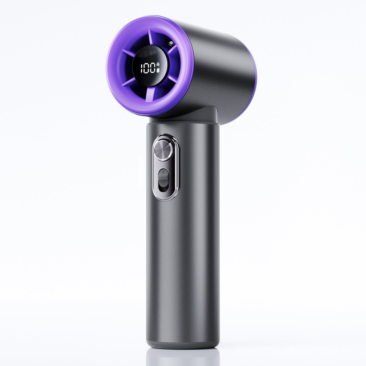 🌬️Wireless Charging Mini Handheld Turbo Fan, 2000mAh Rechargeable Portable Pocket Fan, 20000RPM Quiet High Speed Cooling Fan for Outdoor Travel Commute