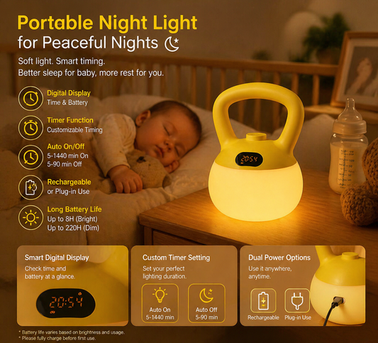 Mamas, Do You Check Nightlight Materials For Your Little Ones? ✨