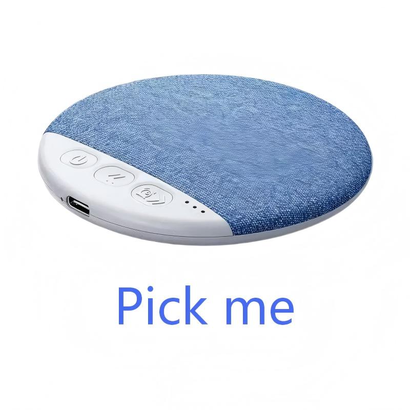 🛌 Under Pillow Sleep Speaker, Built-in White Noise Machine, Hi-Fi Harman Tuned Bluetooth Speaker with TF Card Support, Auto Timer for Better Sleep