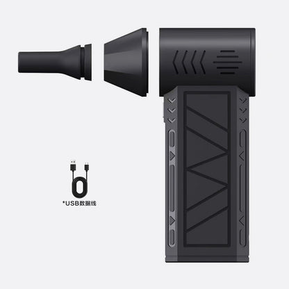 💨  Portable High Speed Turbine Jet Blower Fan, Brushless Motor 4-Speed Adjustable Handheld Blower with Magnetic Nozzle for Cooling Dust Pet Hair Snow Cleaning